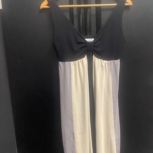 Calvin Klein Black Bow Detail Top